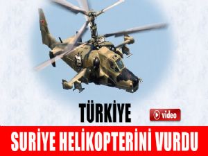 <font color=red>TÜRKİYE SURİYE HELİKOPTERİNİ VURDU !</font>