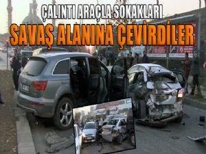 ÇALINTI ARAÇLA TRAFİK TERÖRÜ 