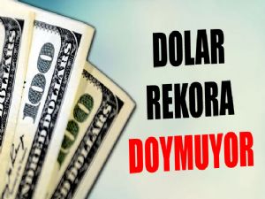 DOLAR REKOR SEVİYEDE