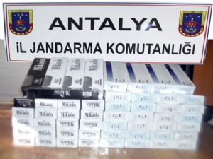 JANDARMA BİN 170 PAKET KAÇAK SİGARA ELE GEÇİRDİ