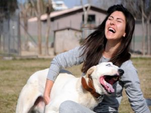 ANTALYA'DA BORCU NEDENİYLE  KÖPEĞİ HACZEDİLDİ 