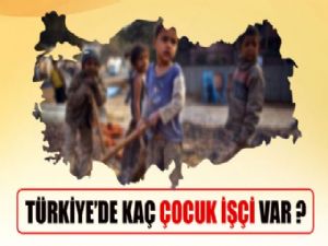 TÜRKİYE'DE KAÇ ÇOCUK İŞÇİ VAR?