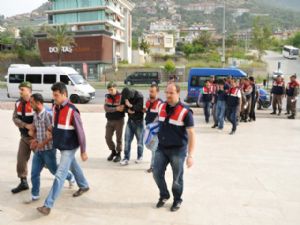 ALANYA'DA OPERASYON : 8 GÖZALTI