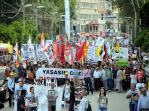 ANTALYA'DA GEZİ PARKI EYLEMİ 