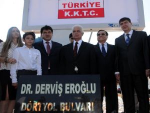 KKTC CUMHURBAŞKANI DERVİŞ EROĞLU KEMER'DE