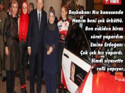 EMİNE ERDOĞAN ''RECEP BEY SİYASETTE RALLİ YAPIYOR''