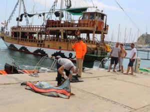 ALANYA’DA DENİZDE CESET 