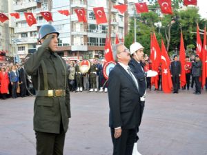 ANTALYA'DA ATATÜRK'ÜN ÖLÜMÜNÜN 78'İNCİ YIL KUTLAMALARI